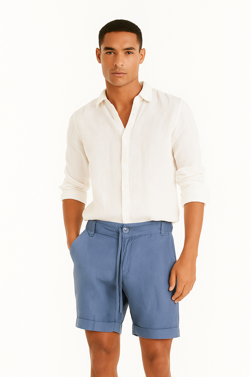 Leinen-Shorts Herren Sommer – elegant & luftig – Yannick
