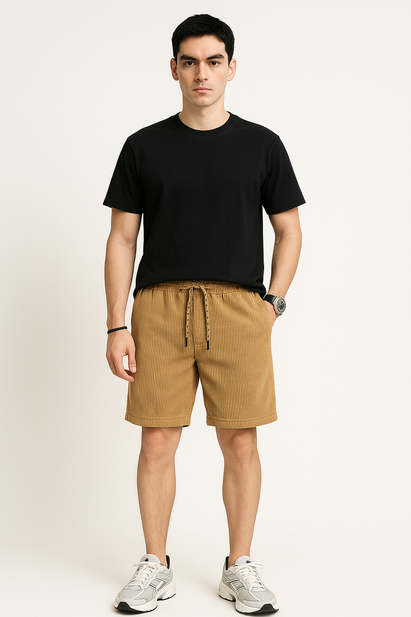 Cargoshorts aus Cord mit Kordelzug Sommerlook – Jonas