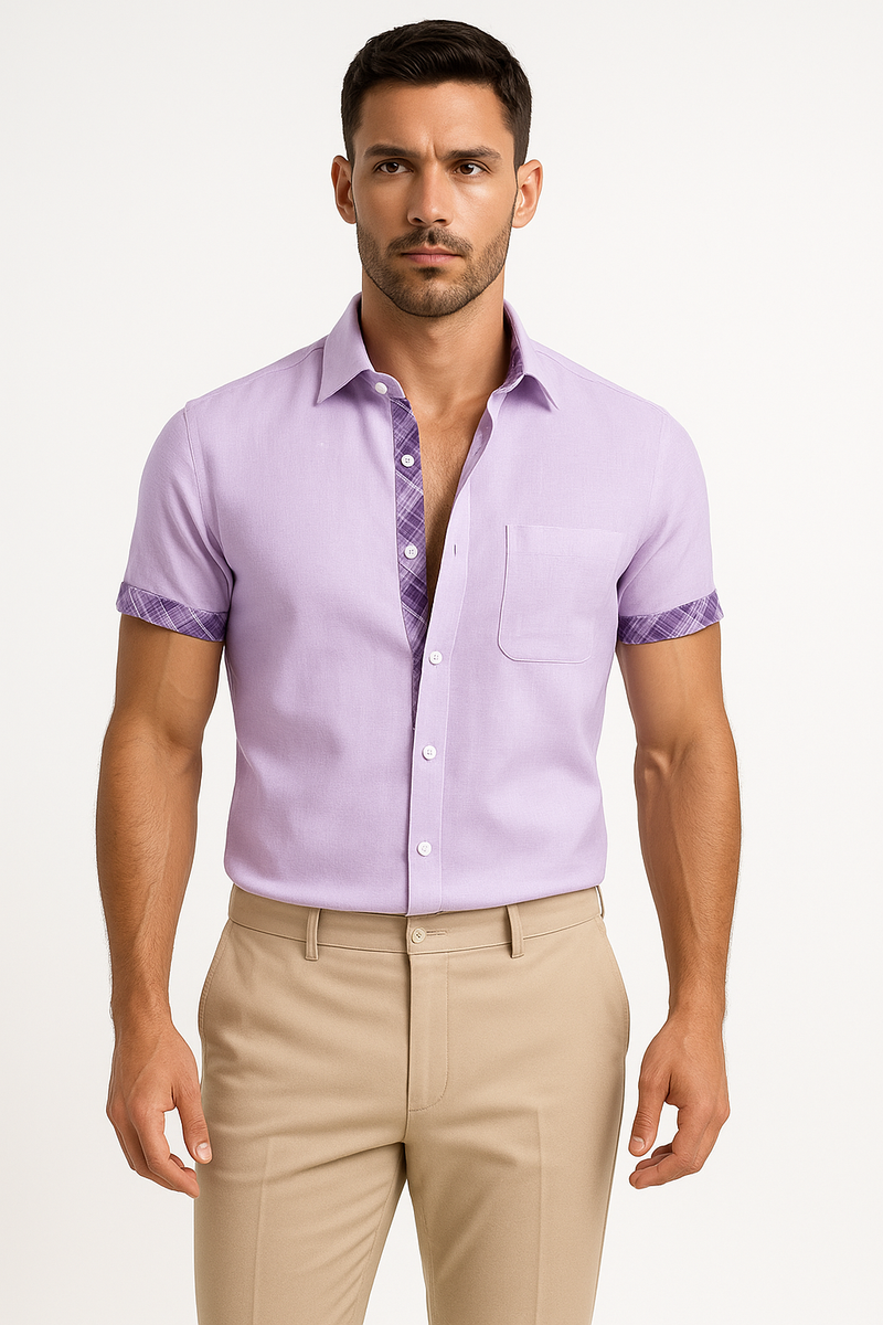 Herren Leinen-Sommerhemd luftig, bequem, elegant – Armin