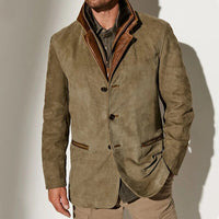 Stylische Vintage-Lederjacke für Herren – Jakob