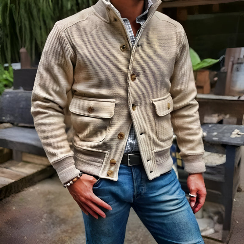 Herren leichte Übergangsjacke – Kurz Blouson Utility