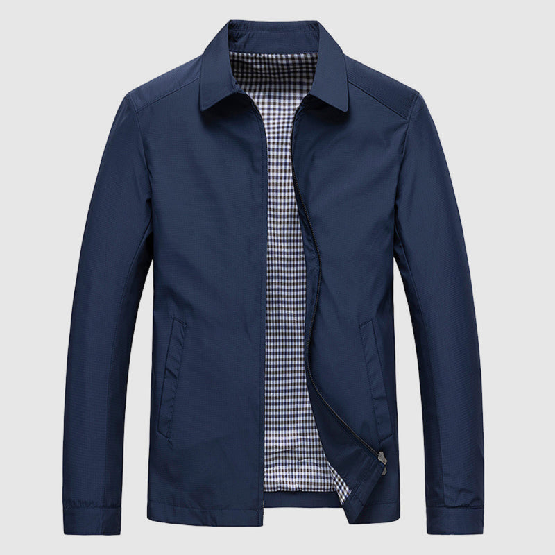 Herren Übergangs Harrington Jacke - Leichte Freizeitjacke
