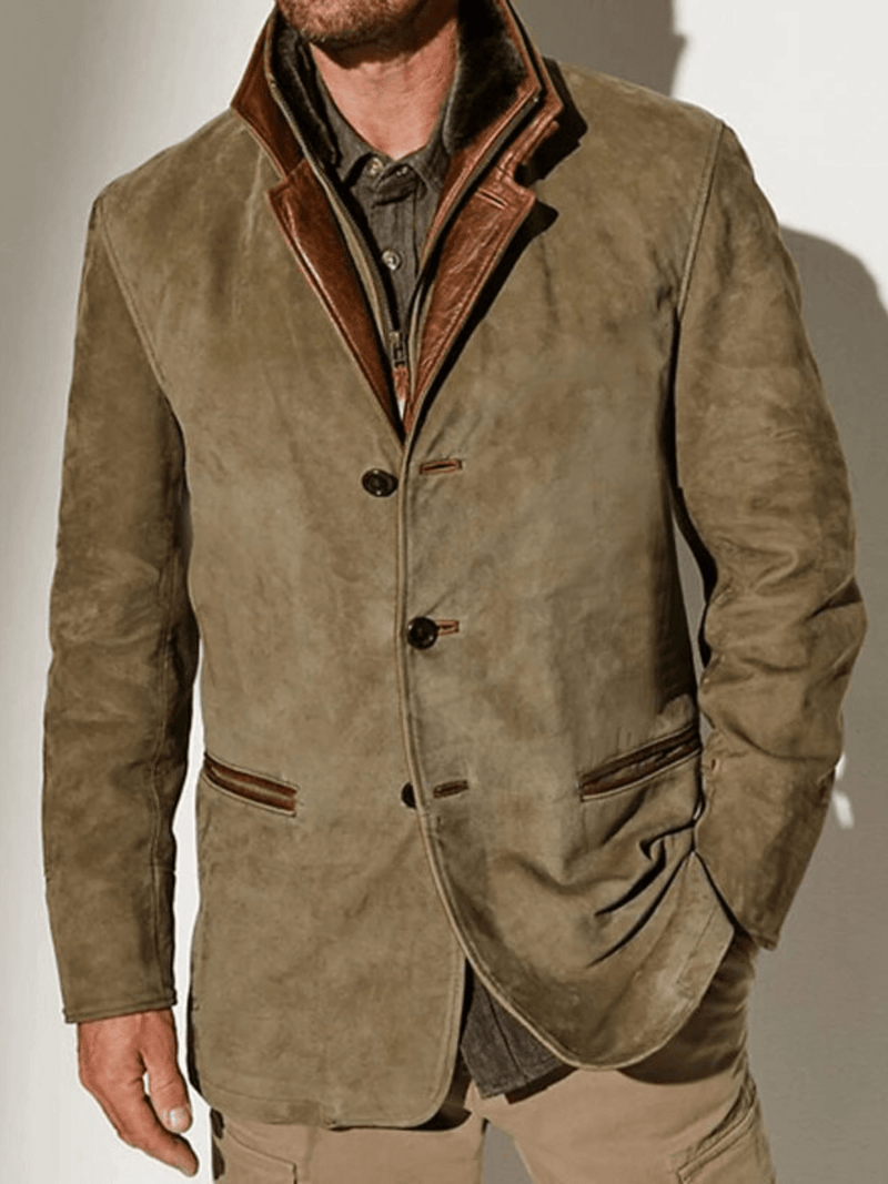 Vintage Herrenjacke mit Stil und Komfort – Baldur
