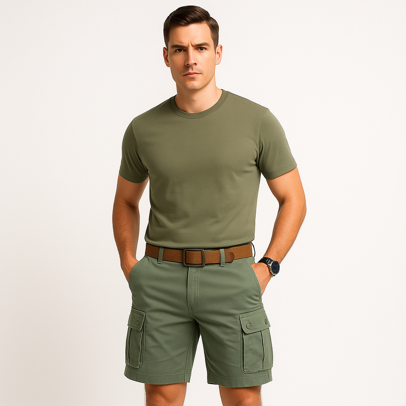 Cargoshorts Herren Sommer – Atmungsaktiv & Alltagstauglich – Destro